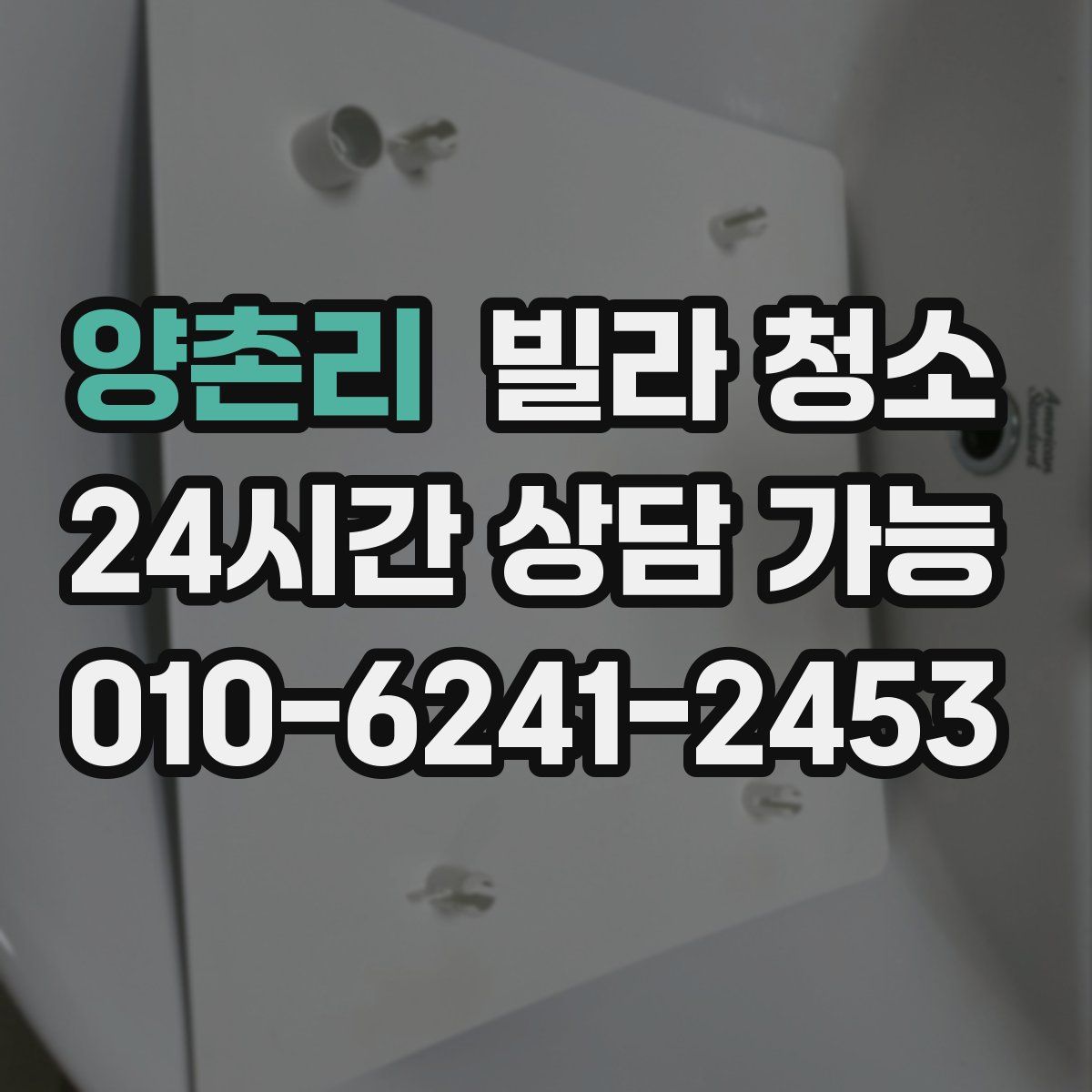 양촌리 빌라 청소