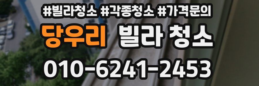 당우리 빌라 청소