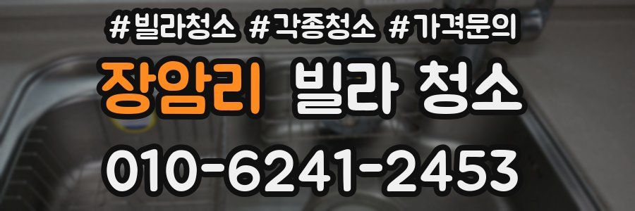 장암리 빌라 청소