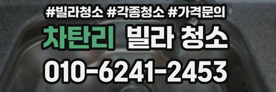 차탄리 빌라 청소