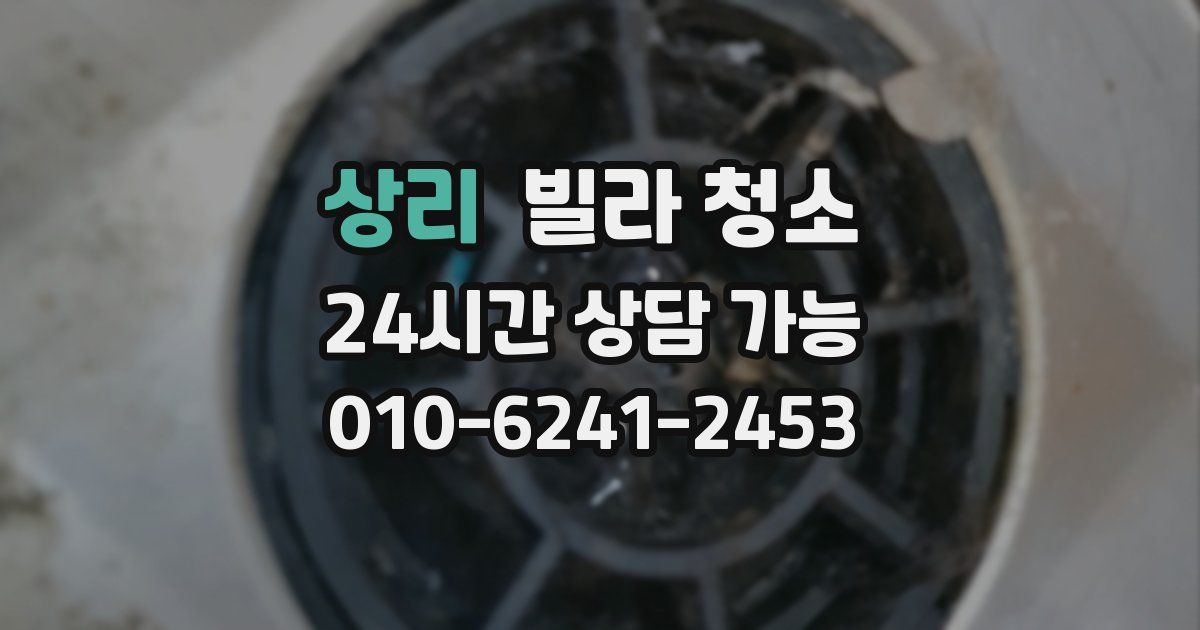 상리 빌라 청소