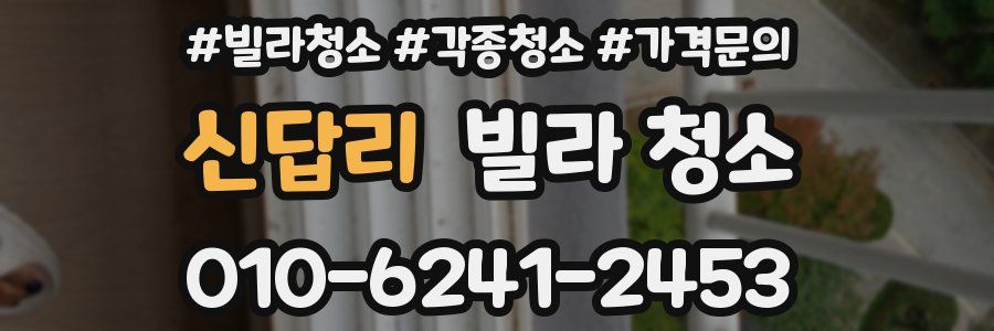 신답리 빌라 청소
