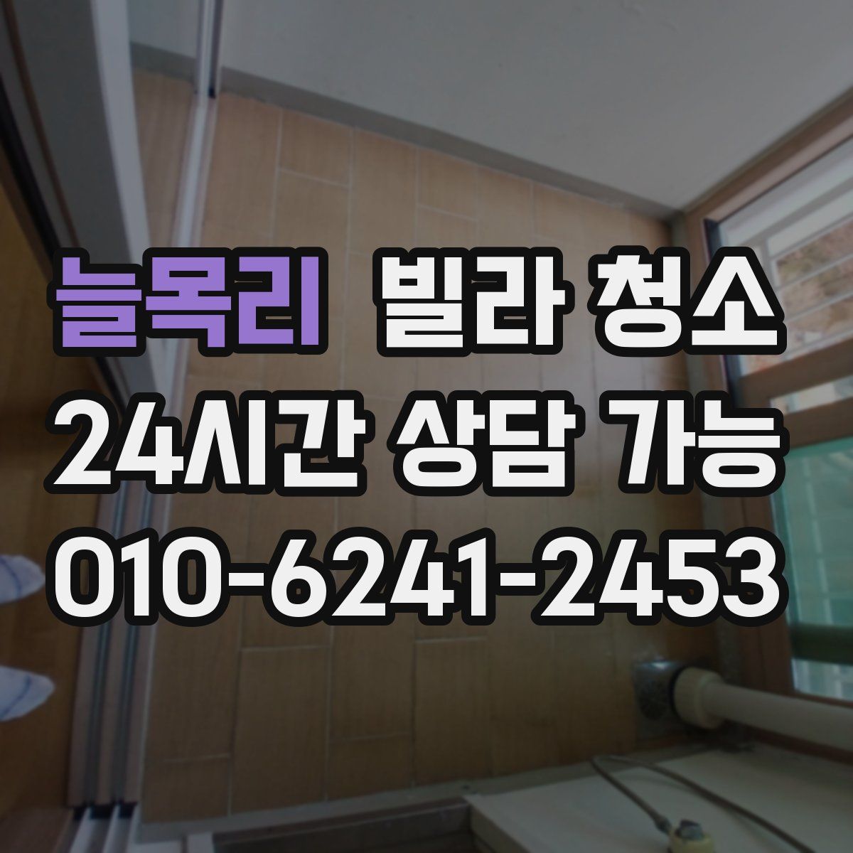 늘목리 빌라 청소