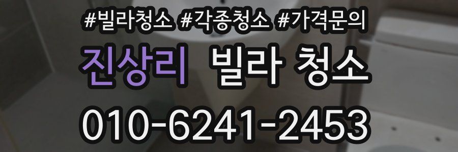 진상리 빌라 청소