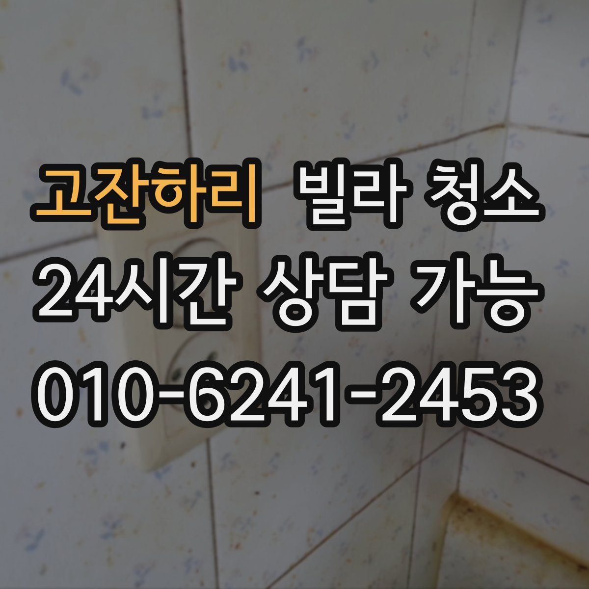 고잔하리 빌라 청소