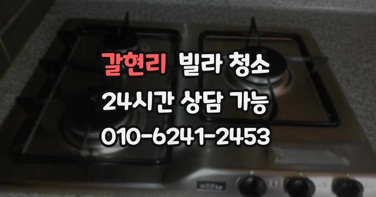 갈현리 빌라 청소