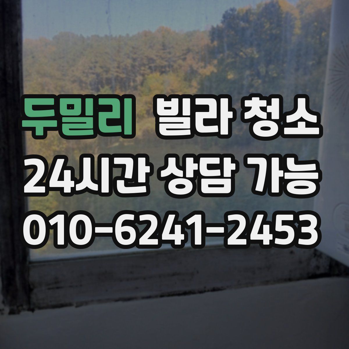 두밀리 빌라 청소