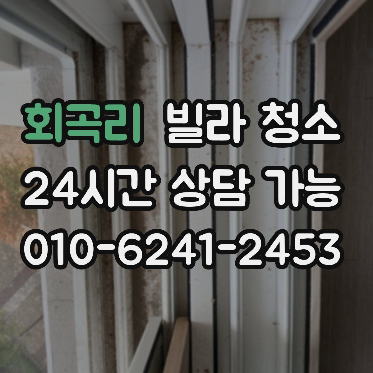 회곡리 빌라 청소