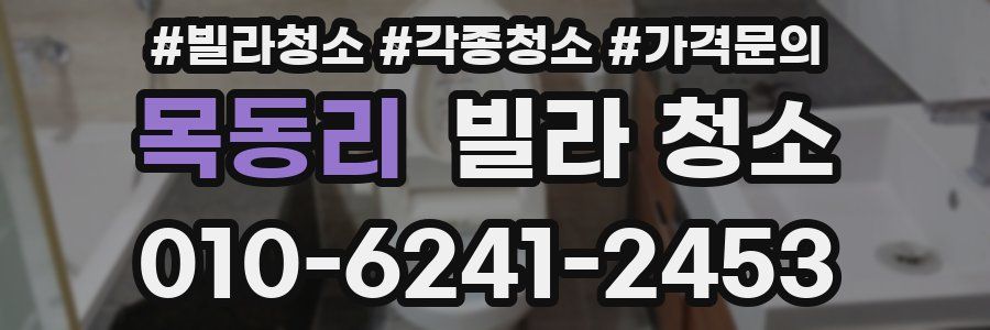 목동리 빌라 청소