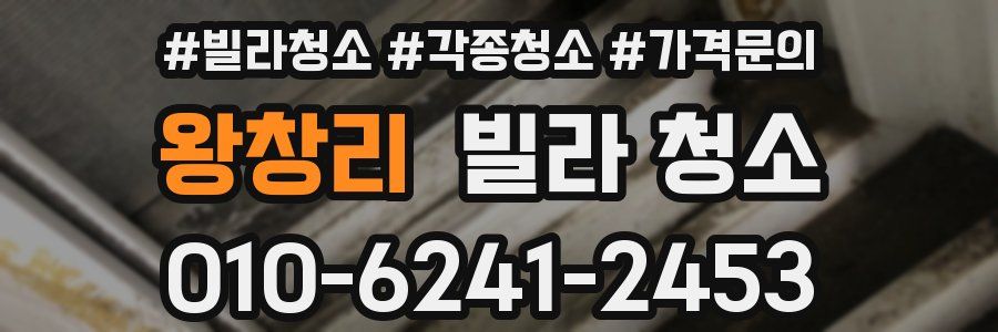 왕창리 빌라 청소