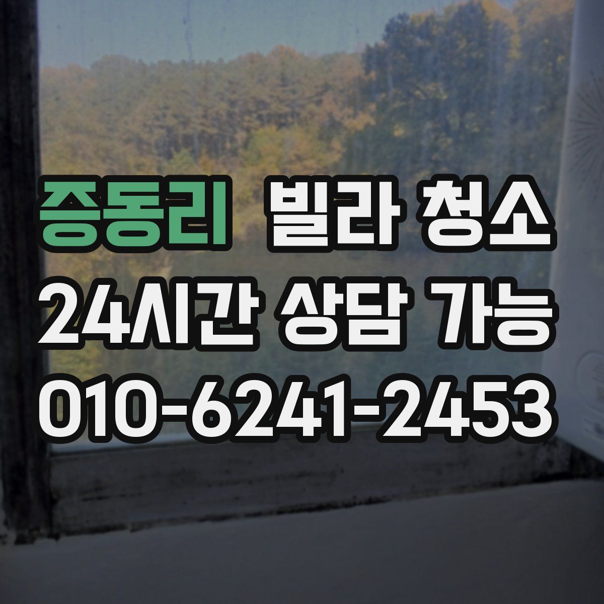 증동리 빌라 청소