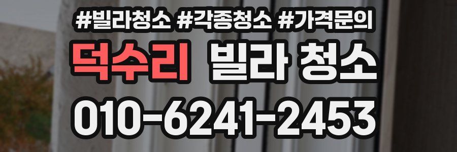 덕수리 빌라 청소
