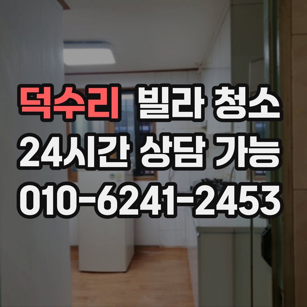 덕수리 빌라 청소