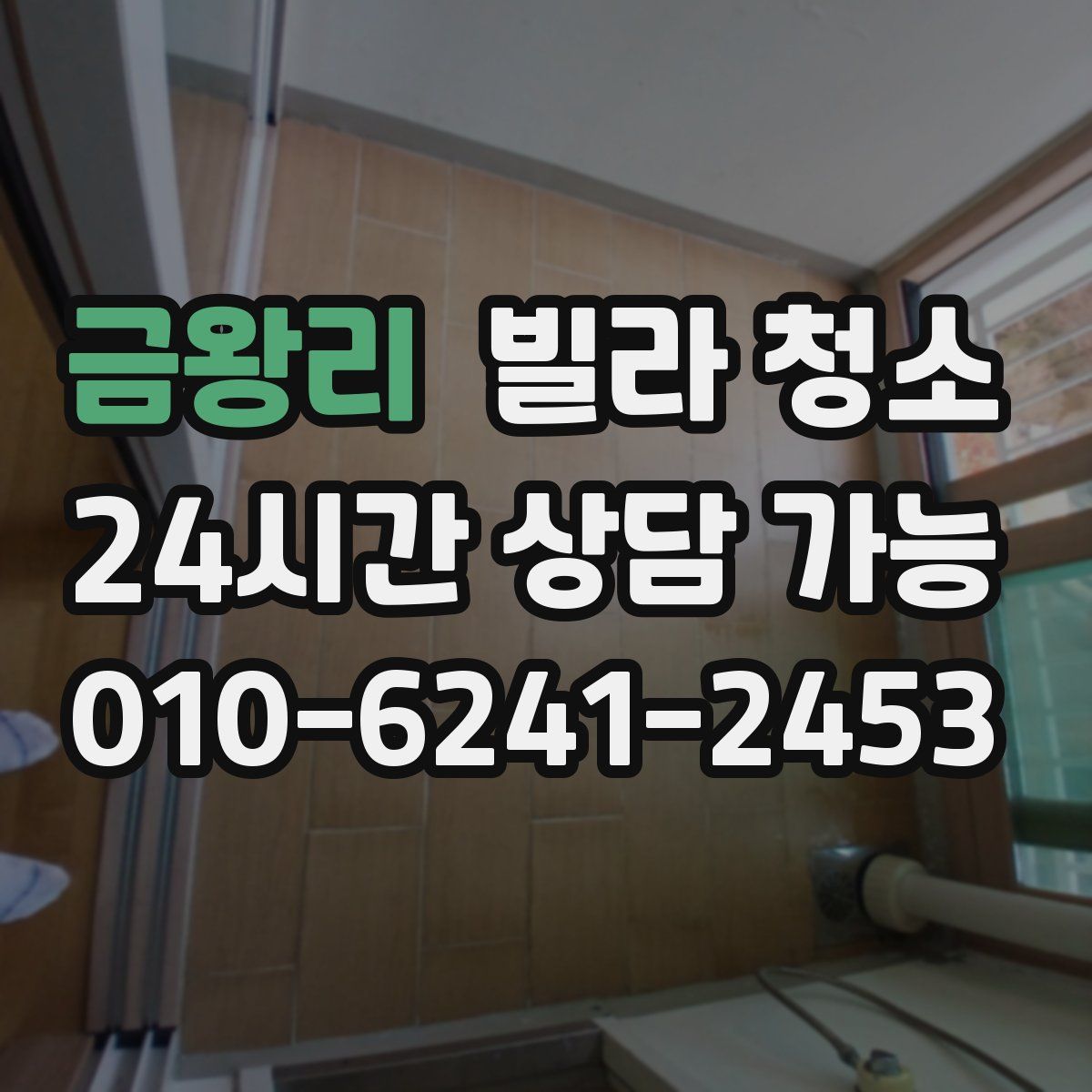 금왕리 빌라 청소