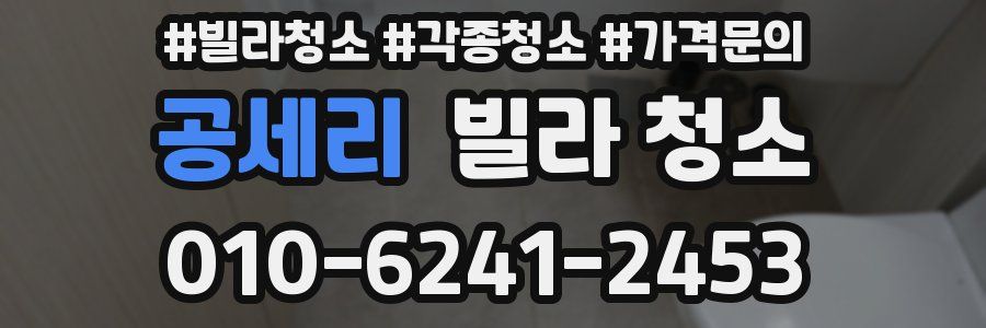 공세리 빌라 청소