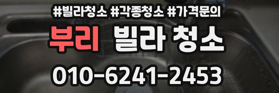 부리 빌라 청소
