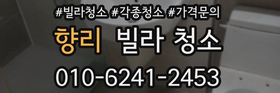 향리 빌라 청소