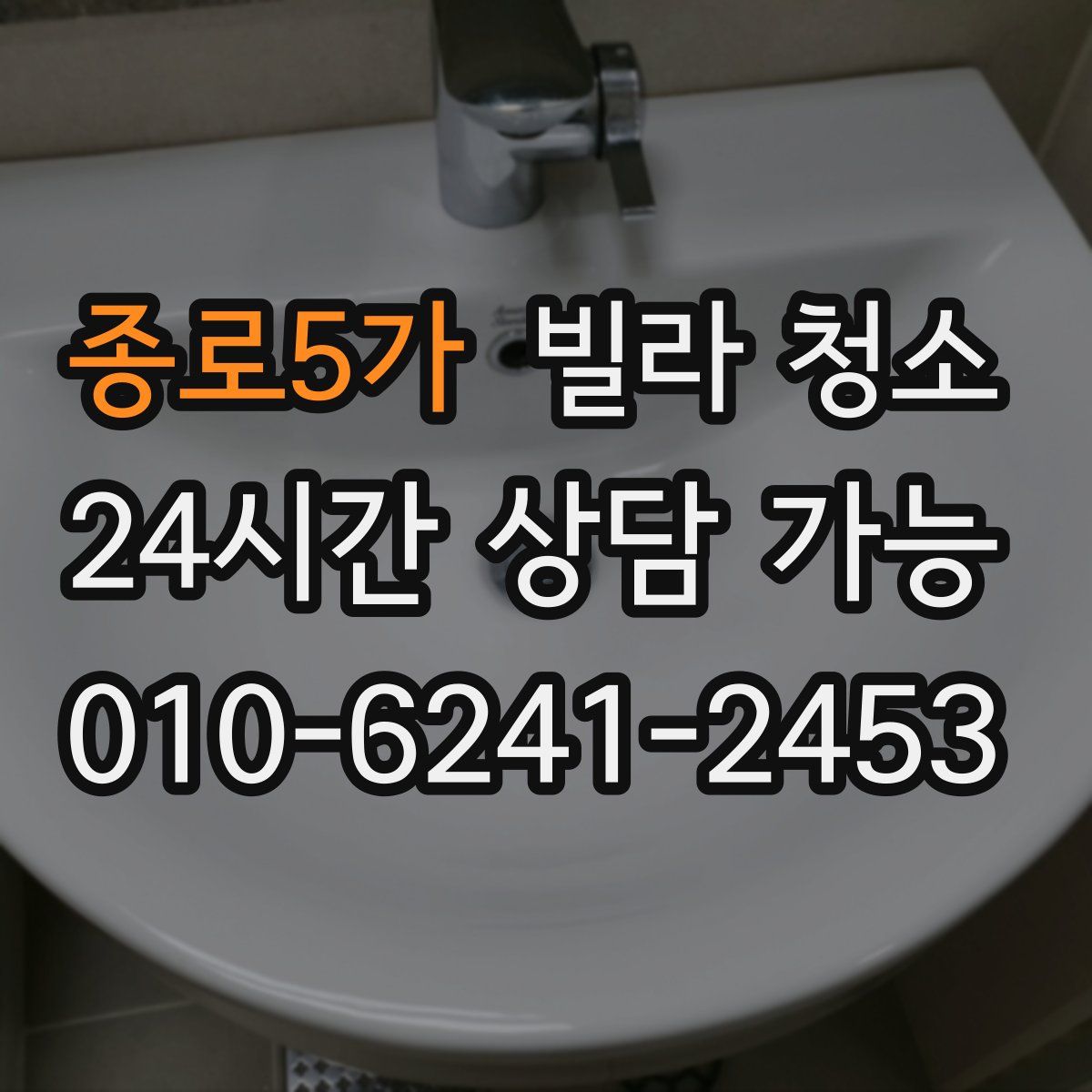 종로5가 빌라 청소