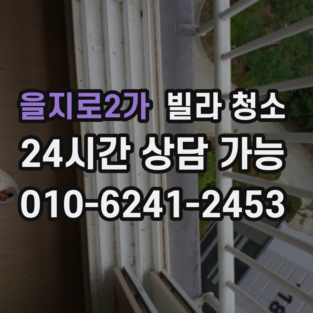 을지로2가 빌라 청소