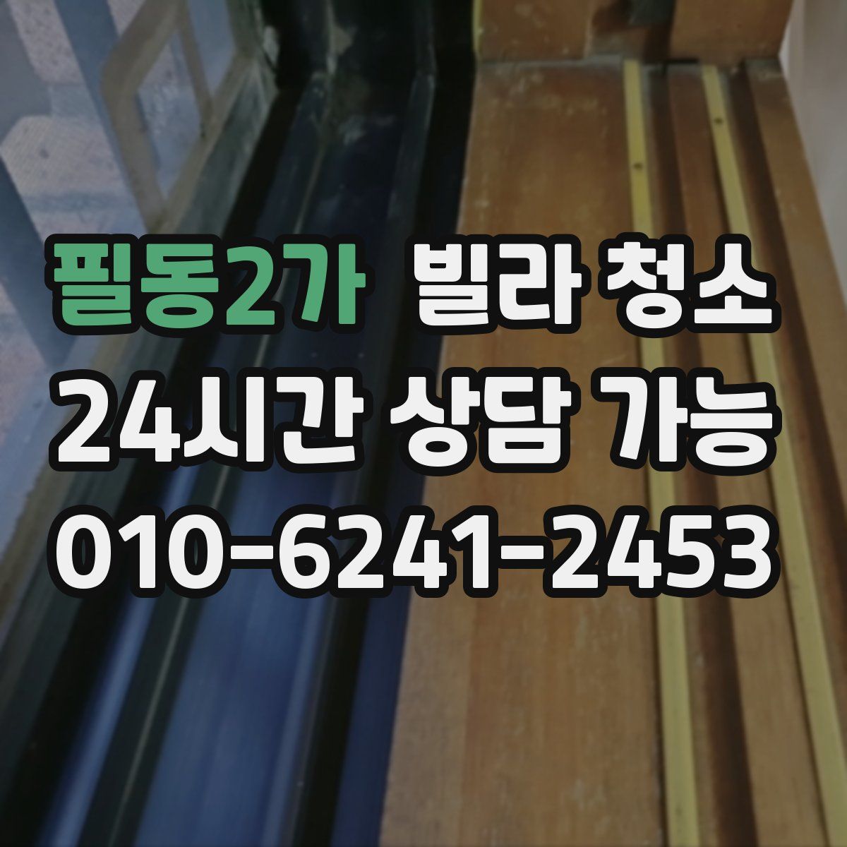 필동2가 빌라 청소