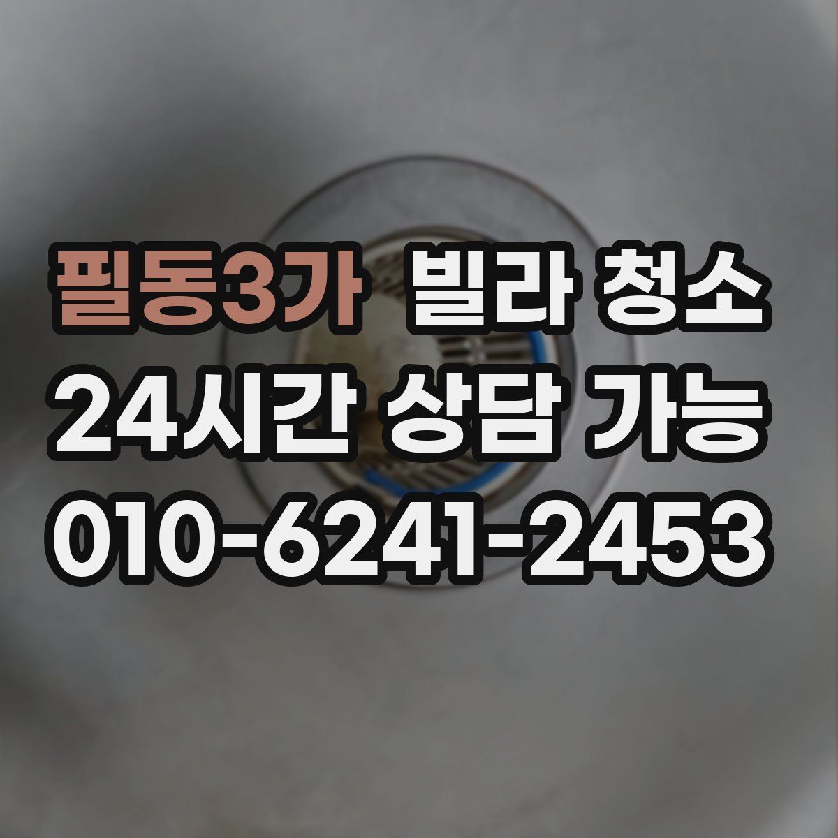필동3가 빌라 청소