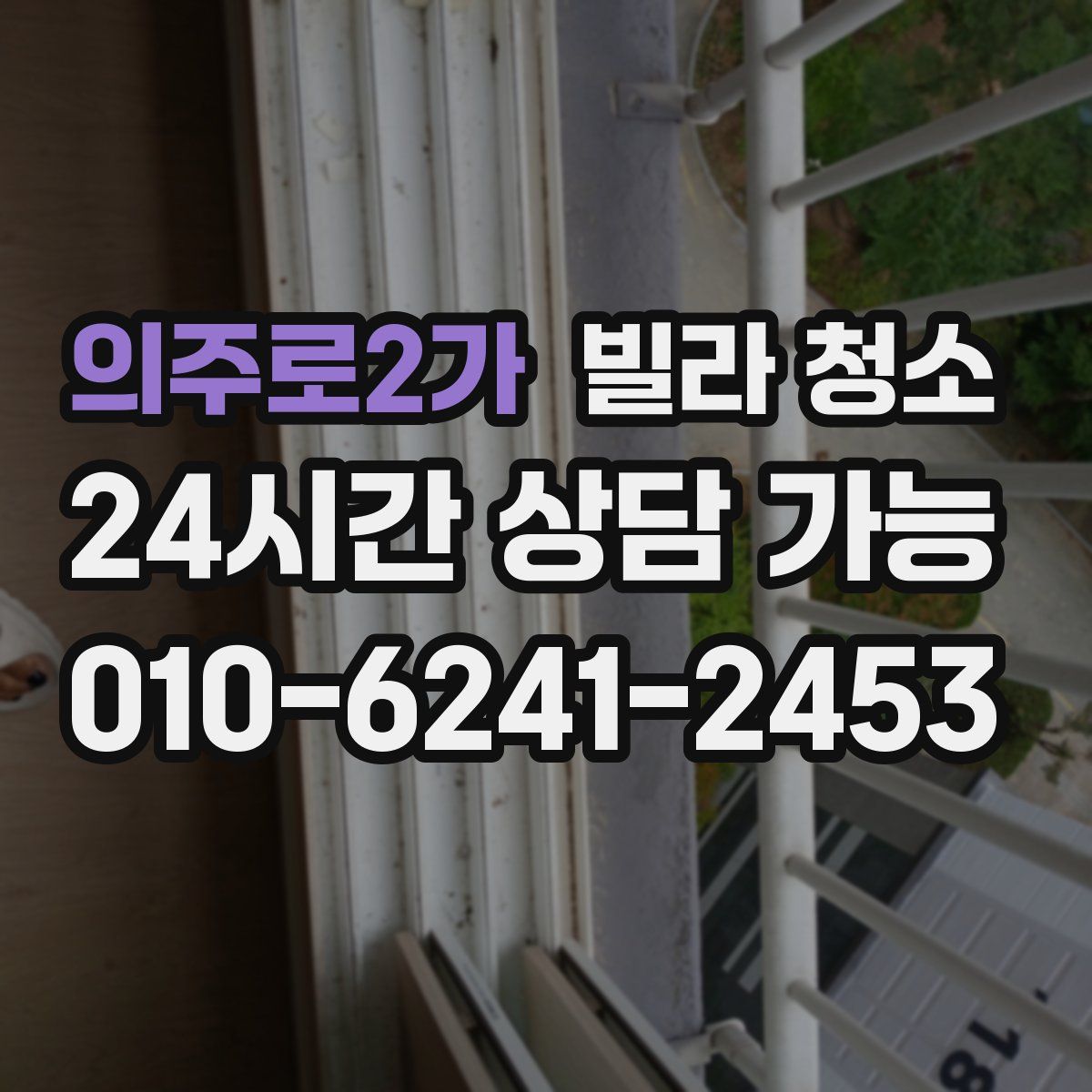 의주로2가 빌라 청소