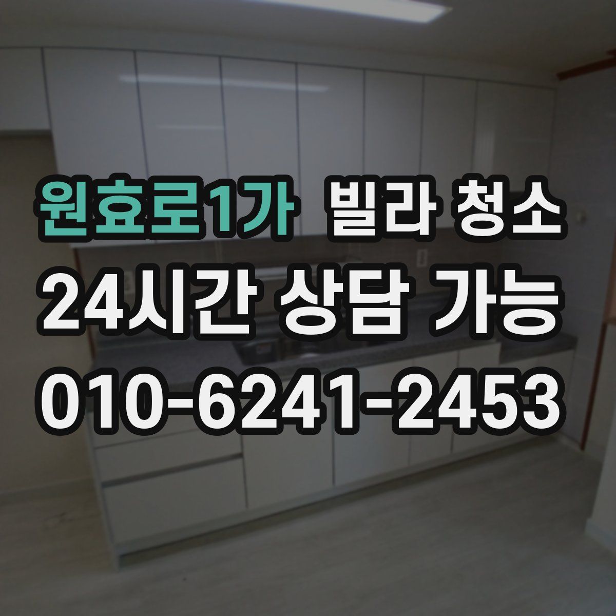 원효로1가 빌라 청소