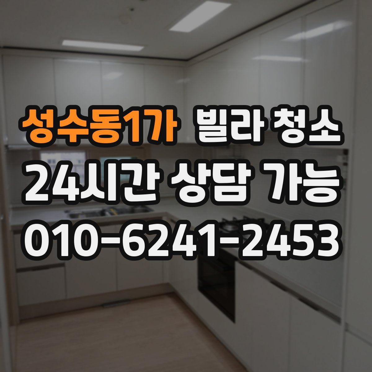 성수동1가 빌라 청소