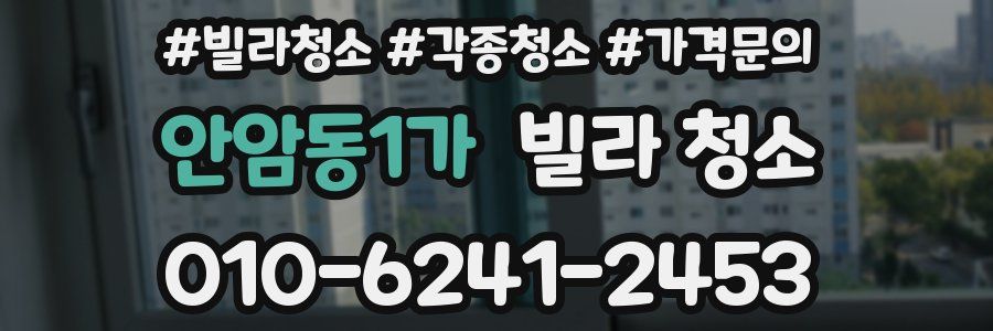 안암동1가 빌라 청소