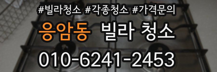 응암동 빌라 청소