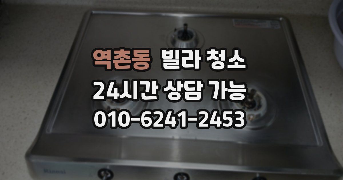 역촌동 빌라 청소