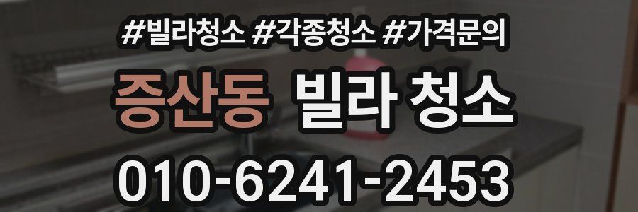 증산동 빌라 청소