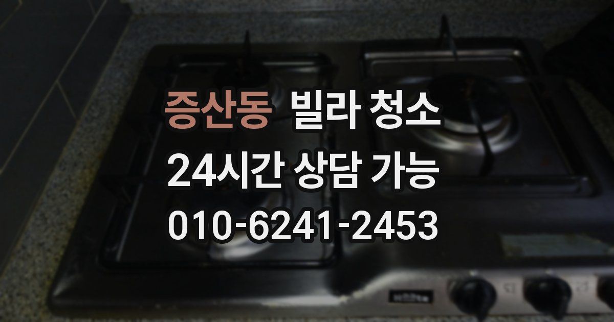 증산동 빌라 청소