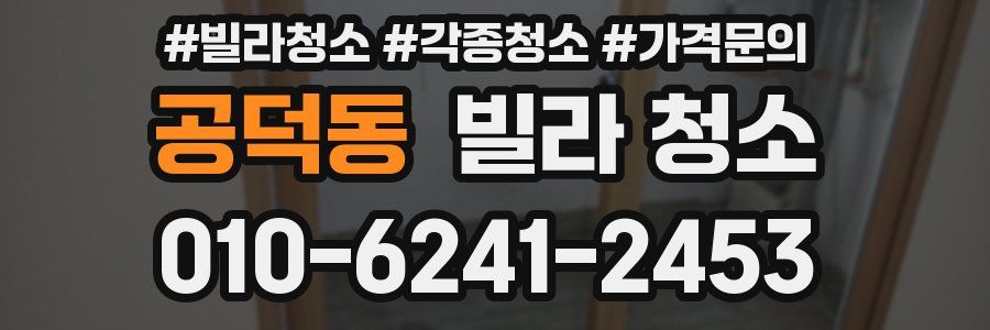 공덕동 빌라 청소