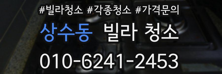상수동 빌라 청소