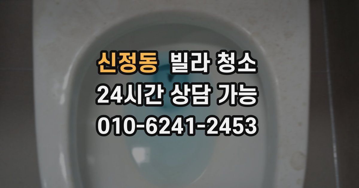 신정동 빌라 청소