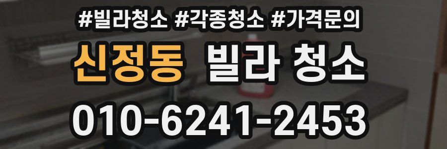 신정동 빌라 청소