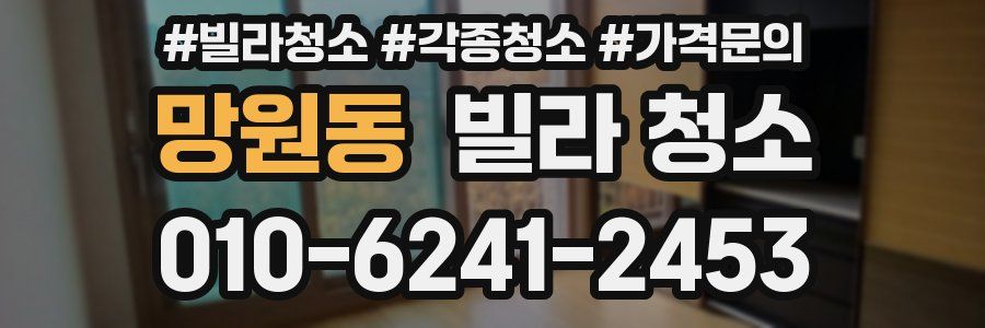 망원동 빌라 청소