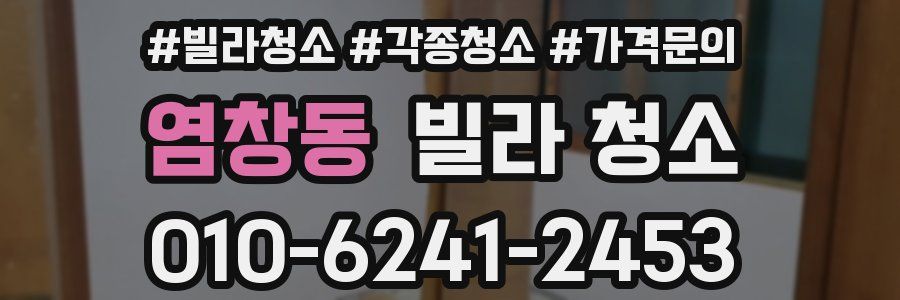 염창동 빌라 청소