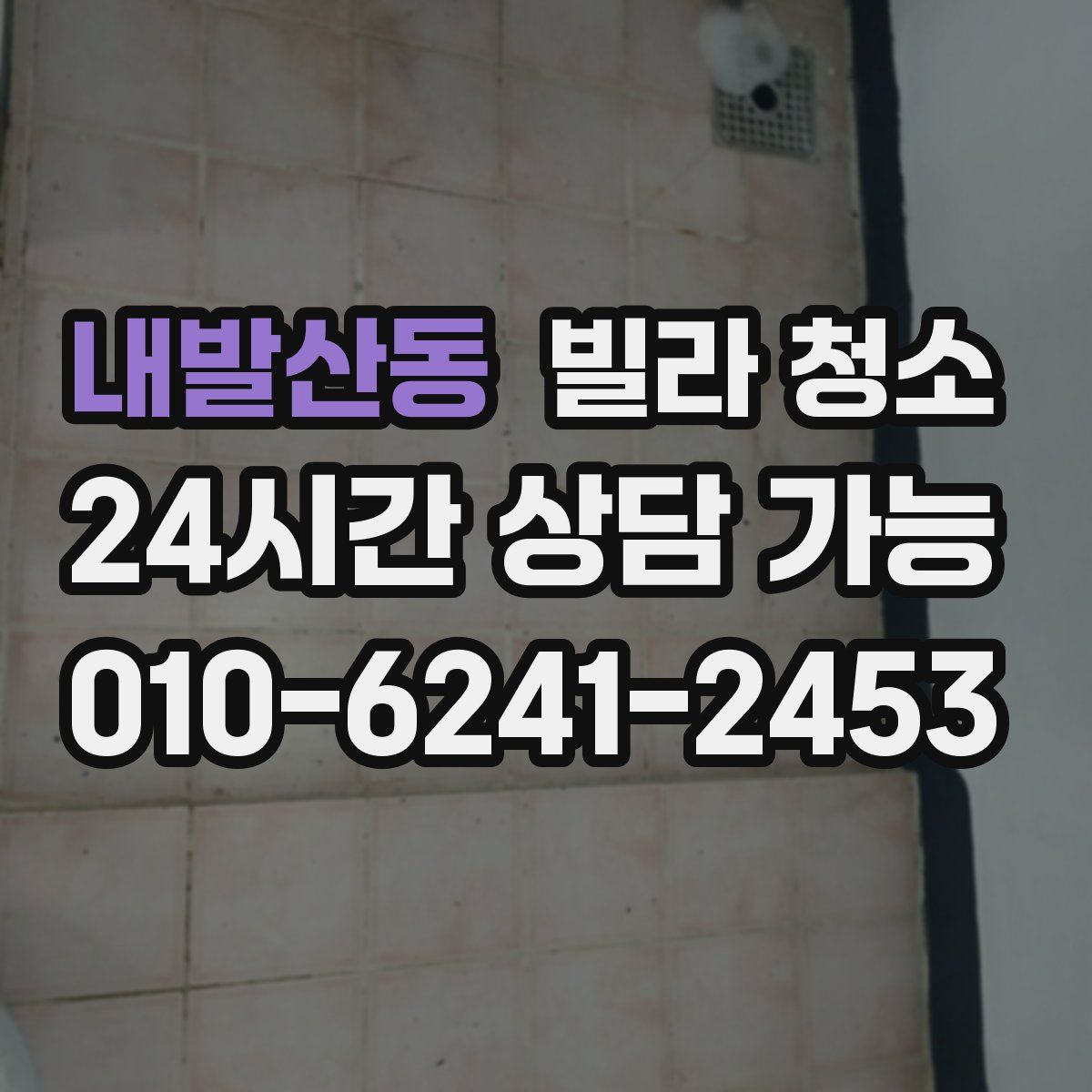 내발산동 빌라 청소