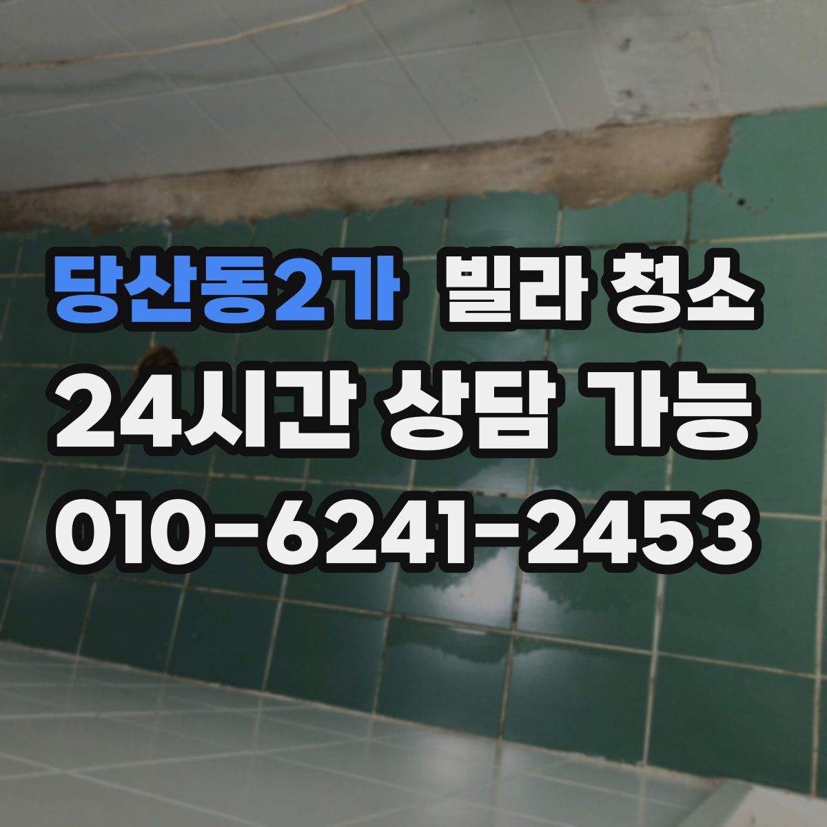 당산동2가 빌라 청소