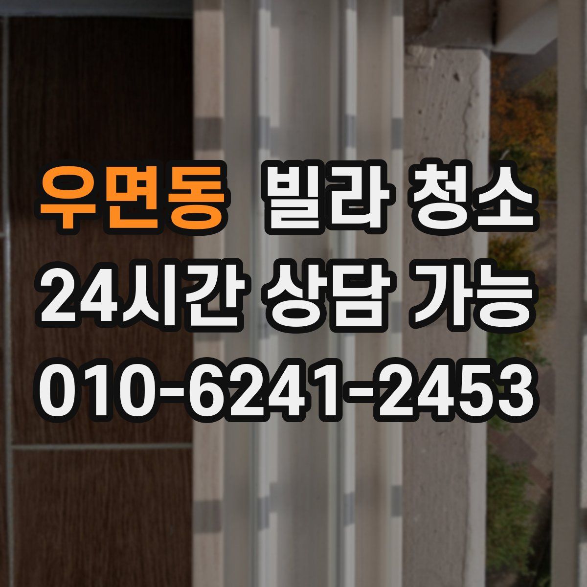 우면동 빌라 청소