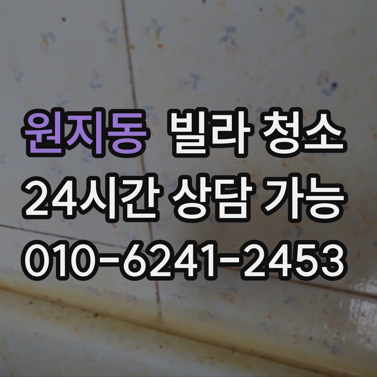 원지동 빌라 청소