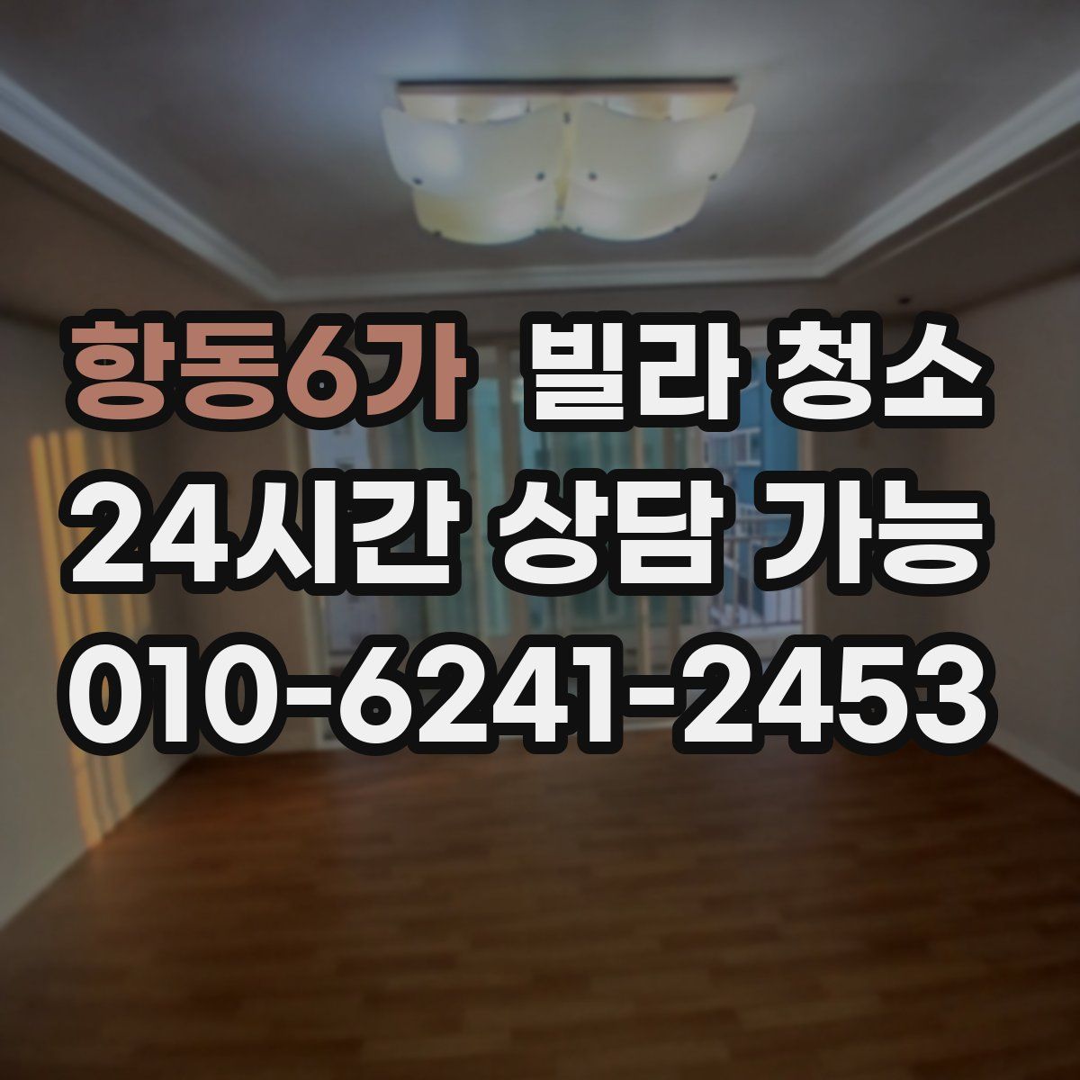 항동6가 빌라 청소