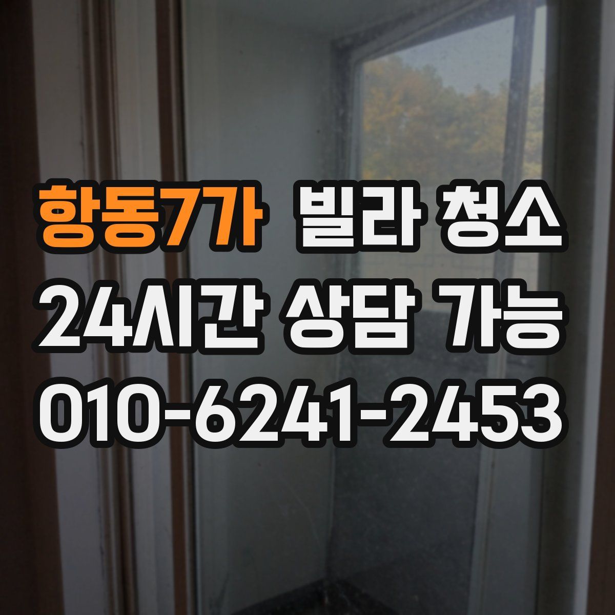 항동7가 빌라 청소