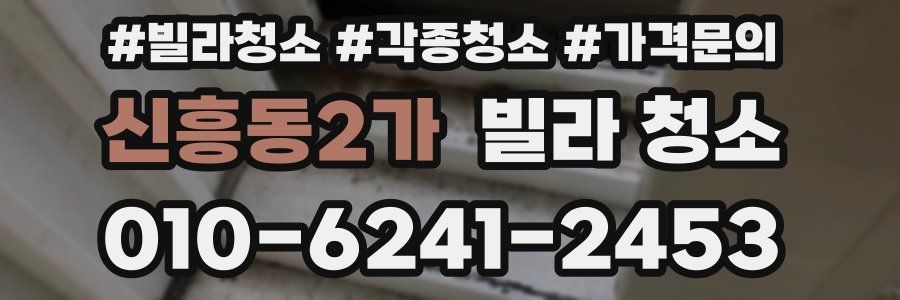신흥동2가 빌라 청소