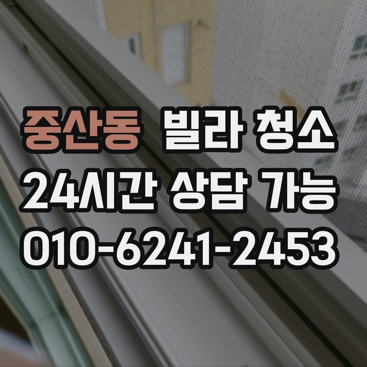 중산동 빌라 청소 냉장고 세탁기 이동 청소가 가능한지