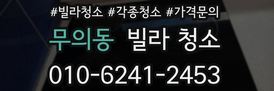 무의동 빌라 청소