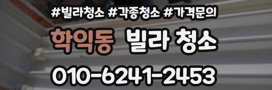 학익동 빌라 청소