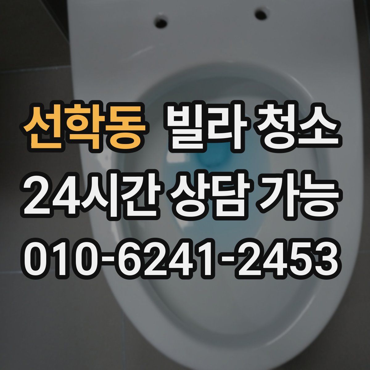 선학동 빌라 청소